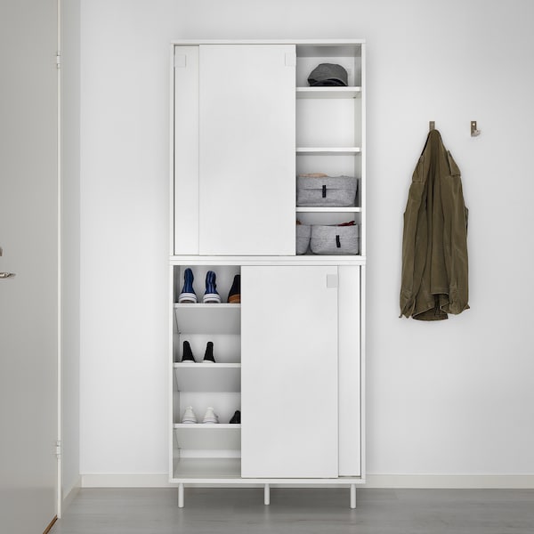 IKEA MACKAPÄR Shoe/storage cabinet, white, Ikea Ireland | 9412MEFCN
