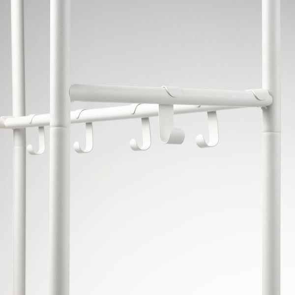 IKEA MACKAPÄR coat rack with shoe storage unit, white, 30 3/4x12 5/8x78 3/4 in, Ikea Ireland | 0179GXAND