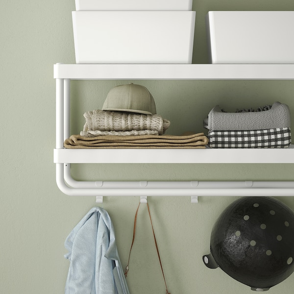 IKEA MACKAPÄR hat and coat rack, white, 30 3/4 in, Ikea Ireland | 0658DMLTK