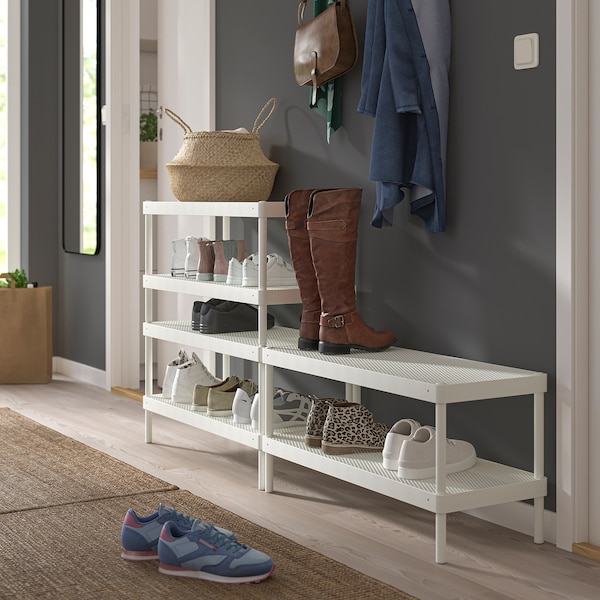 IKEA MACKAPÄR shoe rack, white, 30 3/4x12 5/8x15 3/4 in, Ikea Ireland | 4936ZJULI