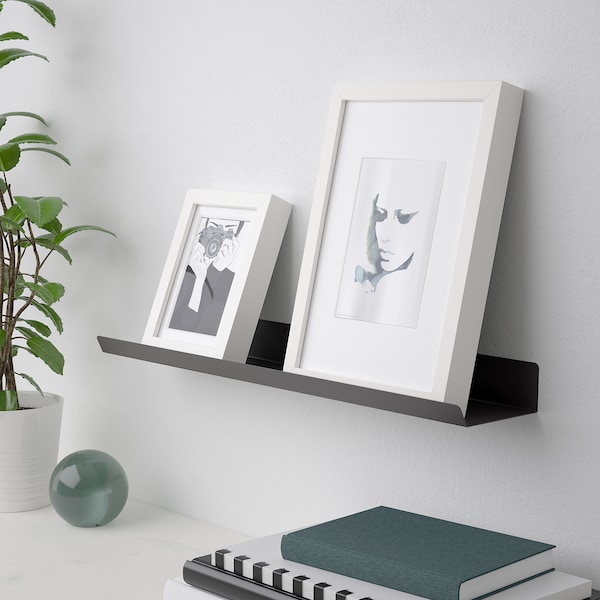 IKEA MALMBÄCK Display shelf Dark Gray, Ikea Ireland | 2508GSVXH