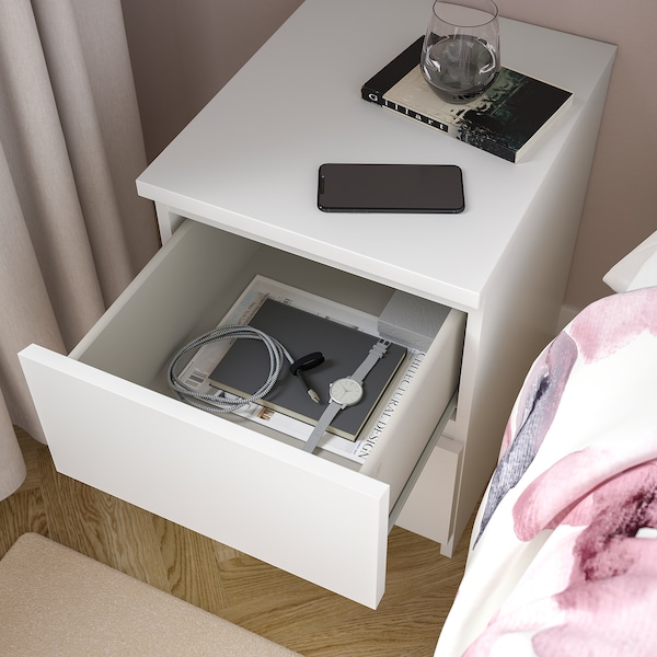 IKEA MALM 2-drawer chest, 15 3/4x21 5/8 in White, Ikea Ireland | 0291WRXDF