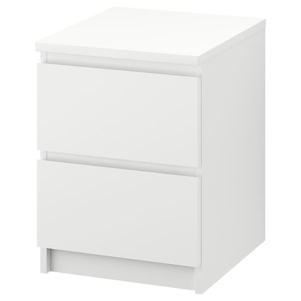 IKEA MALM 2-drawer chest, 15 3/4x21 5/8 in White, Ikea Ireland | 0291WRXDF