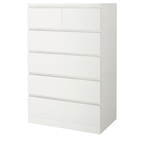 IKEA MALM 6-drawer chest, 31 1/2x48 3/8 in White, Ikea Ireland | 4850WLDOT