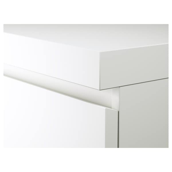 IKEA MALM Desk, 55 1/8x25 5/8 in White, Ikea Ireland | 1728XPEZY