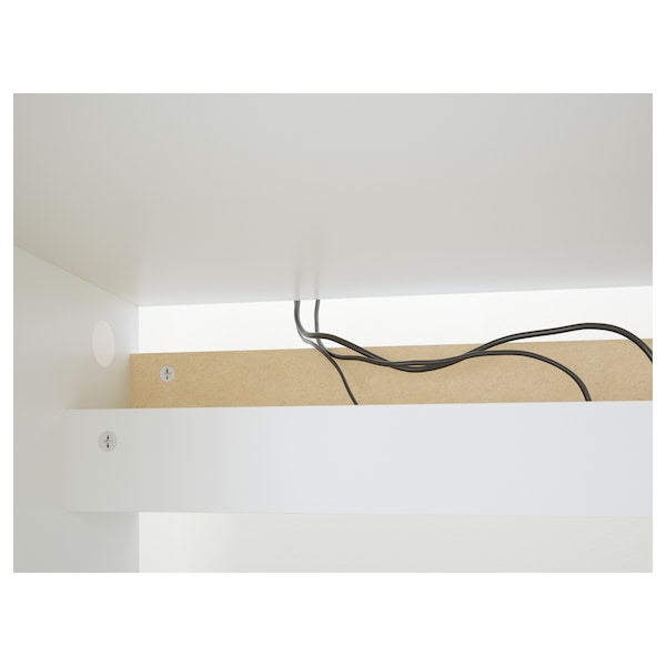 IKEA MALM Desk, 55 1/8x25 5/8 in White, Ikea Ireland | 1728XPEZY
