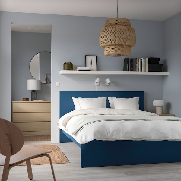 IKEA MALM bed frame, Full Blue, Ikea Ireland | 3649XFLCA
