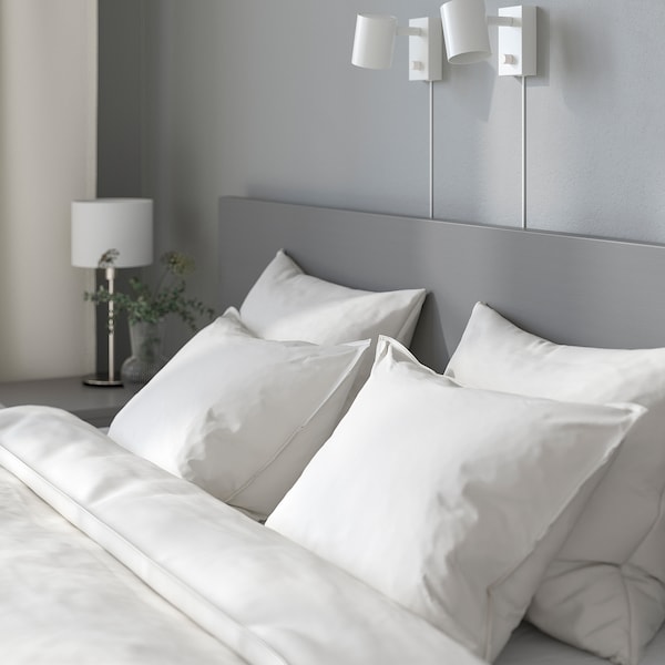 IKEA MALM bed frame, Full Gray Stained / Luröy, Ikea Ireland | 2416WELVS