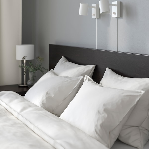 IKEA MALM bed frame, Queen Black / Brown / Luröy, Ikea Ireland | 3207QDYTL
