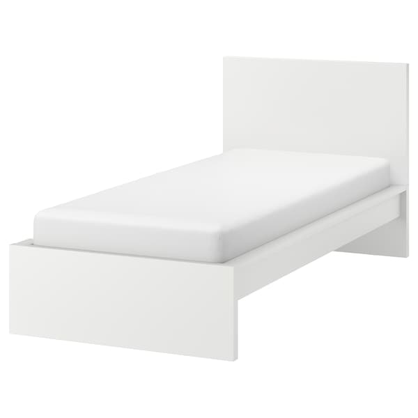 IKEA MALM bed frame, Twin White / Luröy, Ikea Ireland | 0358ALJMX