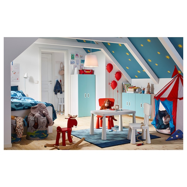 IKEA MAMMUT Children's chair, indoor/outdoor Red, Ikea Ireland | 5860OVDHJ