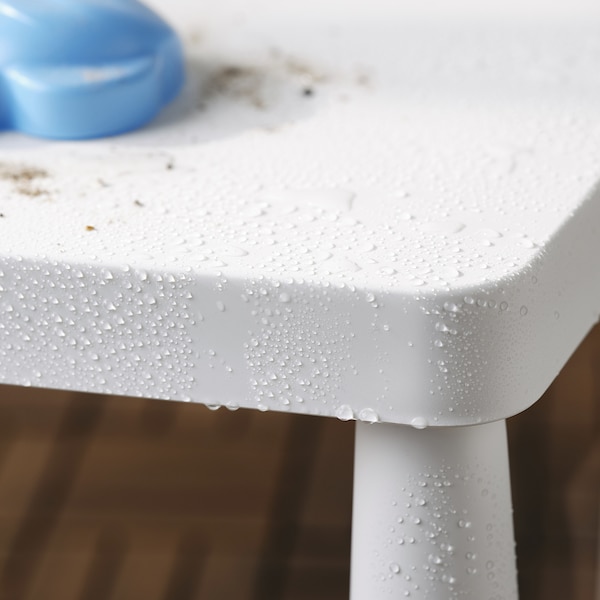 IKEA MAMMUT children's table, indoor/outdoor, 30 3/8x21 5/8 in White, Ikea Ireland | 2849POGTV