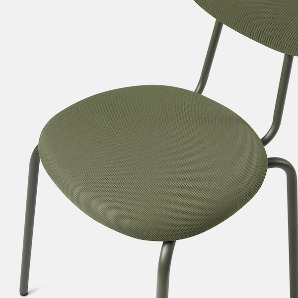 IKEA MELLTORP / ÖSTANÖ table and 4 chairs, white white/Remmarn deep green, 49 1/4 in, Ikea Ireland | 0459NLHCZ