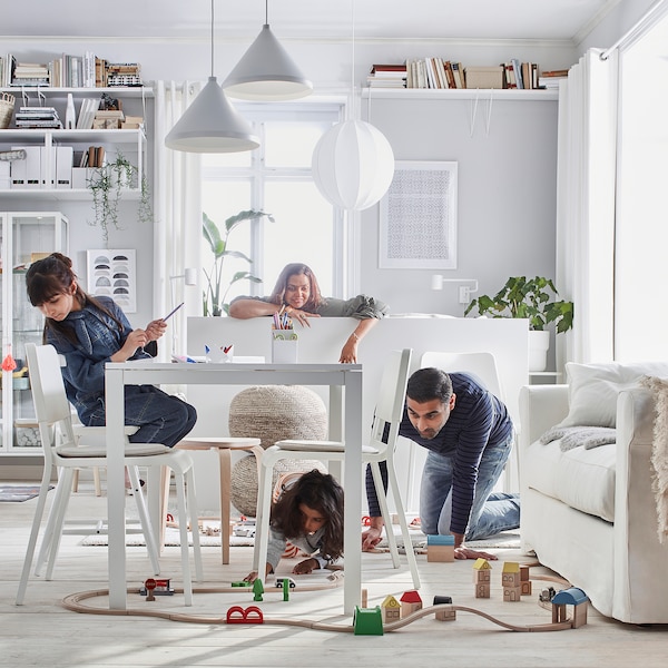 IKEA MELLTORP table, 49 1/4x29 1/2 in White, Ikea Ireland | 9083PHVMG