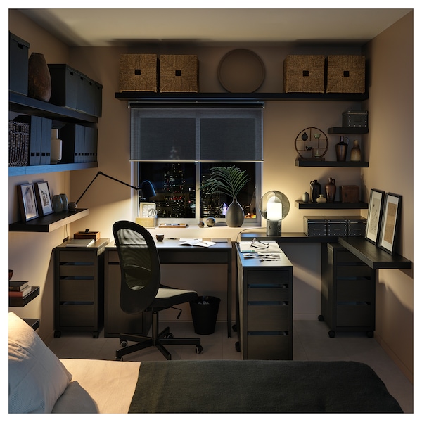 IKEA MICKE Desk, black-brown, 41 3/8x19 5/8 in. Learn more!, Ikea Ireland | 8340AJKON