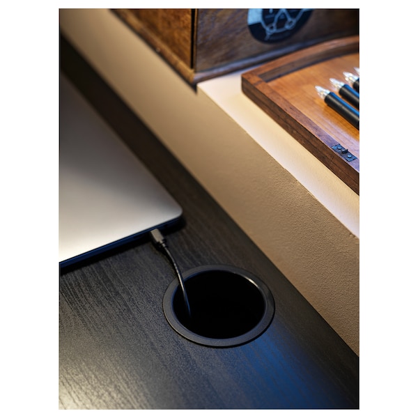 IKEA MICKE Desk, black-brown, 41 3/8x19 5/8 in. Learn more!, Ikea Ireland | 8340AJKON