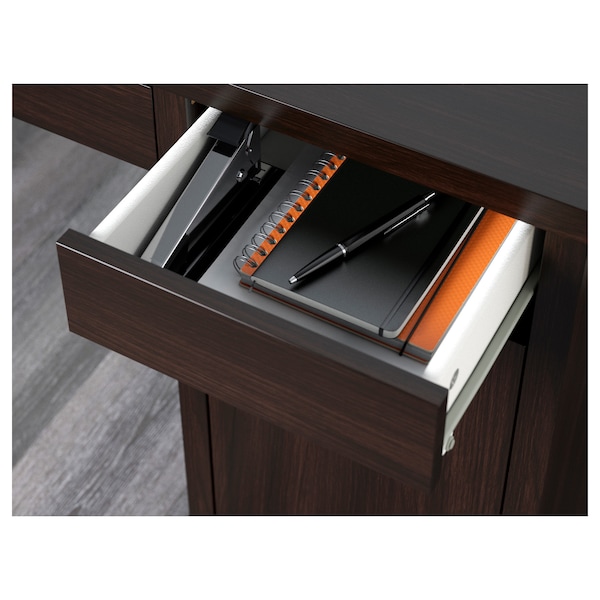 IKEA MICKE Desk, black-brown, 41 3/8x19 5/8 in. Learn more!, Ikea Ireland | 8340AJKON