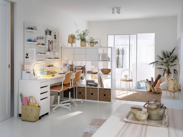 IKEA MICKE Drawer unit/drop file storage, 13 3/4x29 1/2 in White, Ikea Ireland | 9725XOSPZ