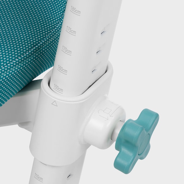 IKEA MICKE / GUNRIK desk and chair, white/turquoise, Ikea Ireland | 7614KTZFP