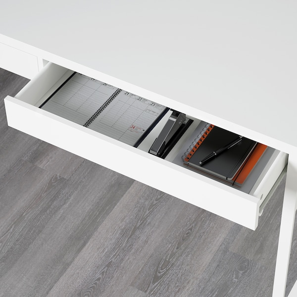 IKEA MICKE desk, 55 7/8x19 5/8 in White, Ikea Ireland | 6018NDKGL