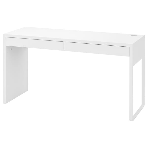IKEA MICKE desk, 55 7/8x19 5/8 in White, Ikea Ireland | 6018NDKGL
