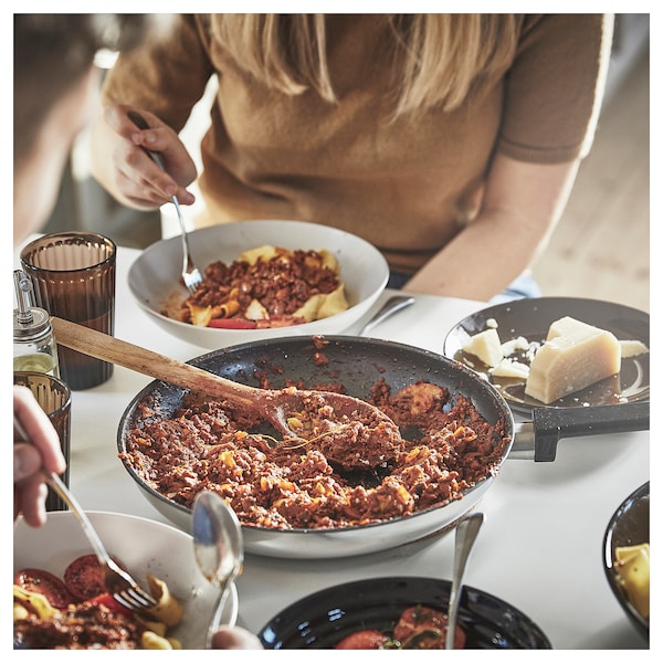 IKEA MIDDAGSMAT frying pan, non-stick coating/stainless steel, 11 in, Ikea Ireland | 4789DPLVJ