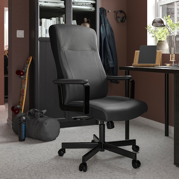 IKEA MILLBERGET swivel chair Murum Black, Ikea Ireland | 6082HBVPZ