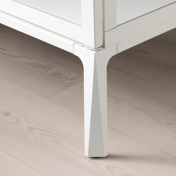 IKEA MILSBO Glass-door cabinet, 28 3/4x68 7/8 in White, Ikea Ireland | 8039QSJNM