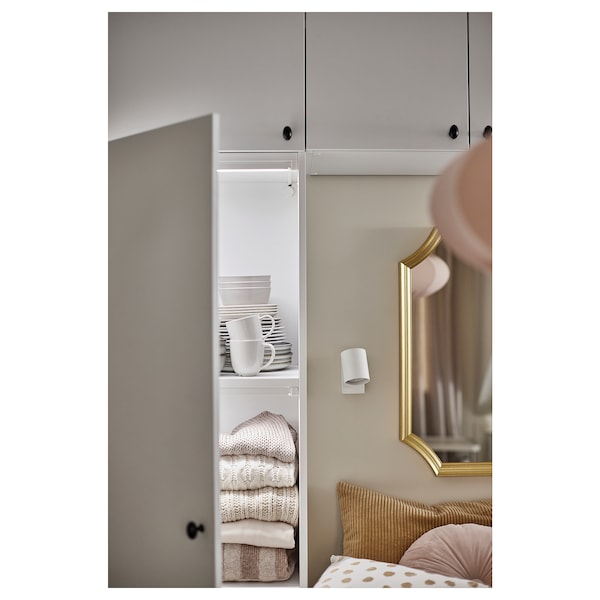 IKEA MISSMYRA LED wardrobe lighting strp w sensor, dimmable white, 22 in, Ikea Ireland | 8064PQLMO