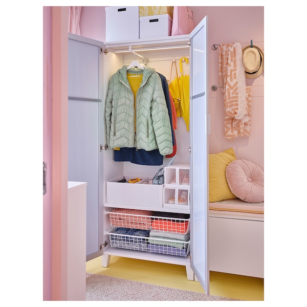 IKEA MISSMYRA LED wardrobe lighting strp w sensor, dimmable white, 22 in, Ikea Ireland | 8064PQLMO