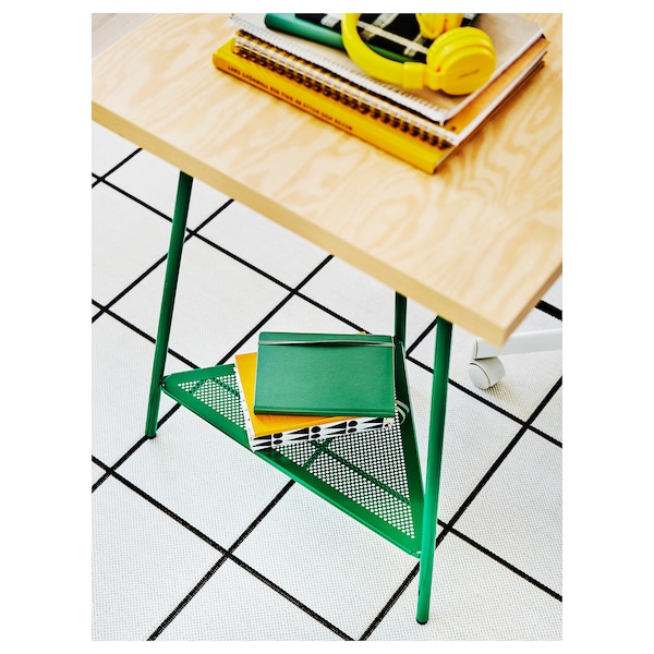 IKEA MITTCIRKEL / TILLSLAG desk, 55 1/8x23 5/8 in Lively Pine Effect / Green, Ikea Ireland | 9083LCJAI