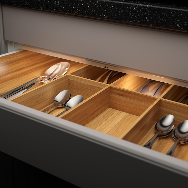 IKEA MITTLED LED ktchn drawer lighting w sensor, dimmable white, 16 in, Ikea Ireland | 4619NUXHZ
