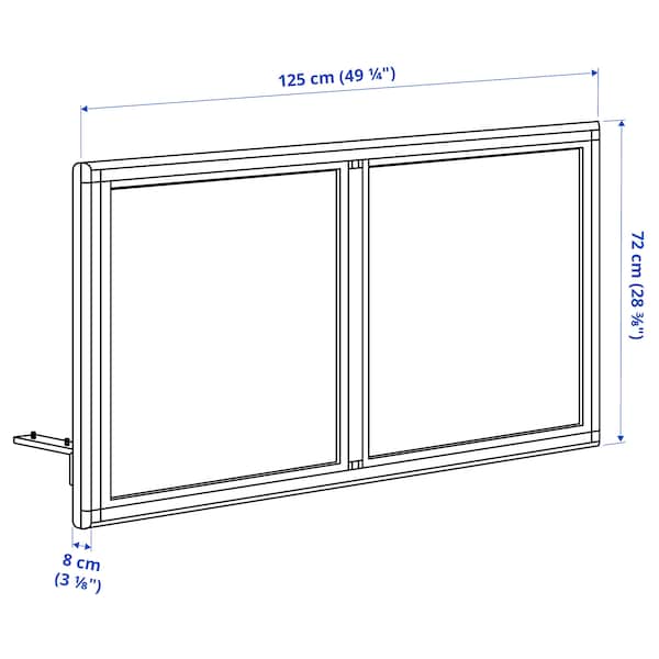 IKEA MITTZON acoustic screen for desk, Gunnared beige, 49 1/4x28 3/8 in, Ikea Ireland | 5149IHPGT