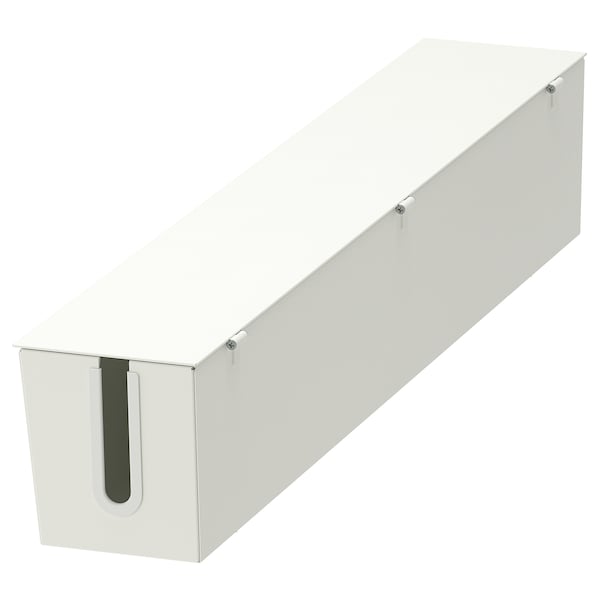 IKEA MITTZON cable box for frm w cstrs, white, 31 1/2x5 1/8 in, Ikea Ireland | 9374MOXEN