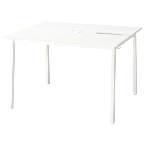 IKEA MITTZON conference table, 47 1/4x42 1/2x29 1/2 in White, Ikea Ireland | 0793HFTLC