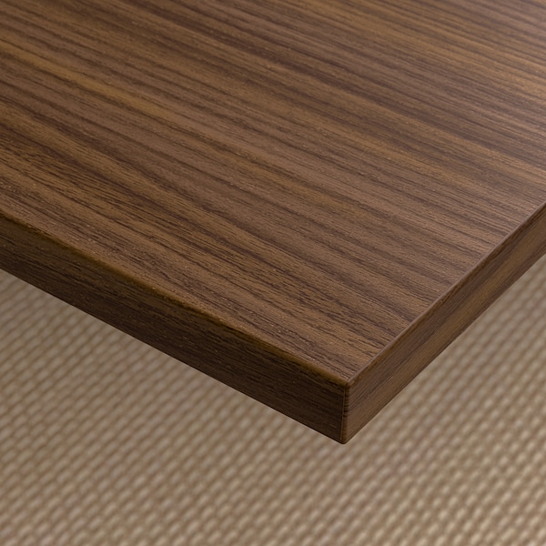 IKEA MITTZON conference table, 55 1/8x42 1/2x29 1/2 in Walnut Veneer / White, Ikea Ireland | 1678TIVJO