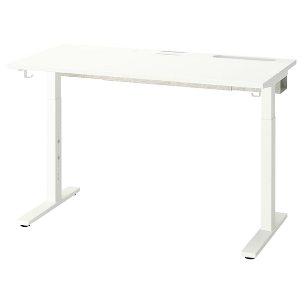 IKEA MITTZON desk, 47 1/4x23 5/8 in White, Ikea Ireland | 7830MAKYO