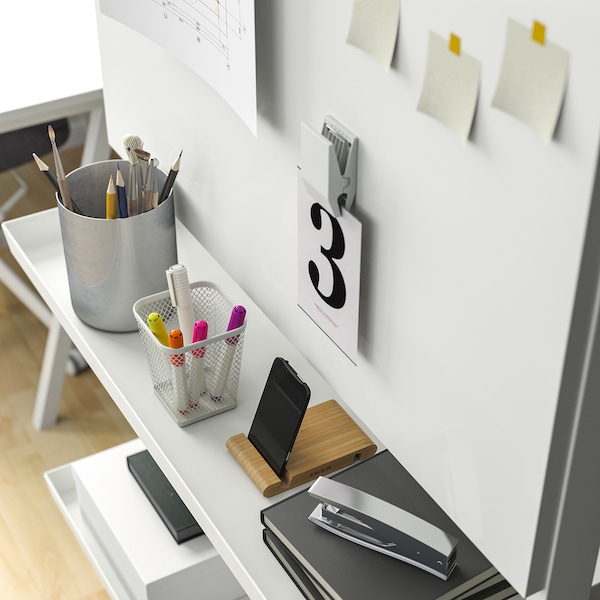 IKEA MITTZON display shelf for frame w castors, 31 1/2x1 5/8 in White, Ikea Ireland | 3065CIRWN