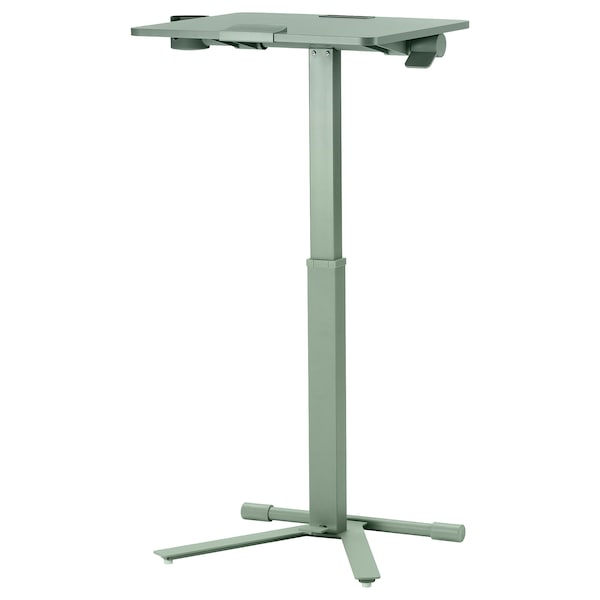 IKEA MITTZON laptop table with castors, green, 26x19 5/8 in, Ikea Ireland | 1726LAQZK