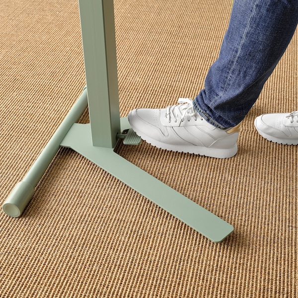 IKEA MITTZON laptop table with castors, green, 26x19 5/8 in, Ikea Ireland | 1726LAQZK