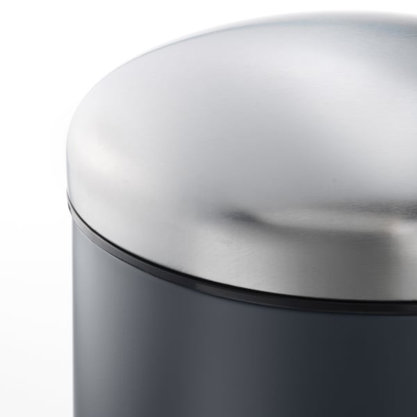 IKEA MJÖSA pedal bin, dark gray, 3 gallon, Ikea Ireland | 5403SNYZR