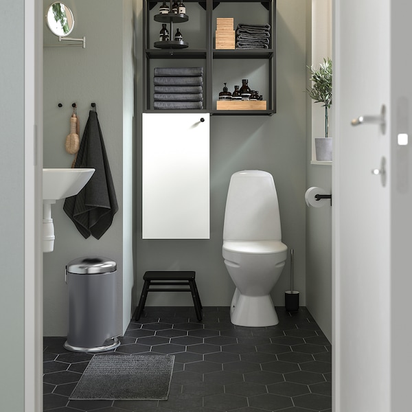 IKEA MJÖSA pedal bin, dark gray, 3 gallon, Ikea Ireland | 5403SNYZR