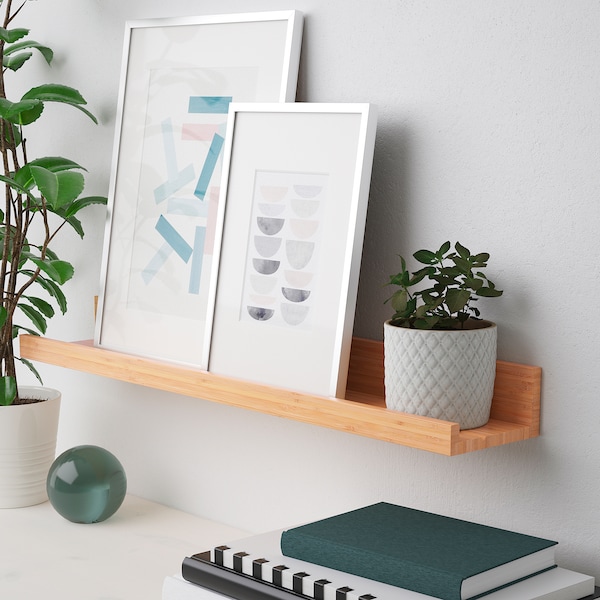 IKEA MÅLERÅS picture ledge, bamboo, 21 5/8 in, Ikea Ireland | 7142DTLBJ