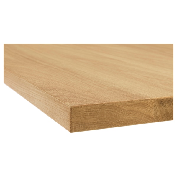IKEA MÖLLEKULLA countertop, oak/veneer, 98x1 1/2 in, Ikea Ireland | 2471JGFCB