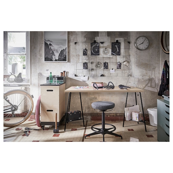 IKEA MÅLSKYTT tabletop, birch/veneer, 55 1/8x23 5/8 in, Ikea Ireland | 7852BWCTI