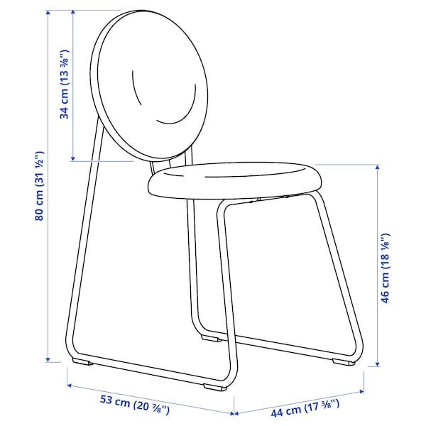 IKEA MÅNHULT chair Black / Hakebo Deep Red, Ikea Ireland | 6178UCSNF