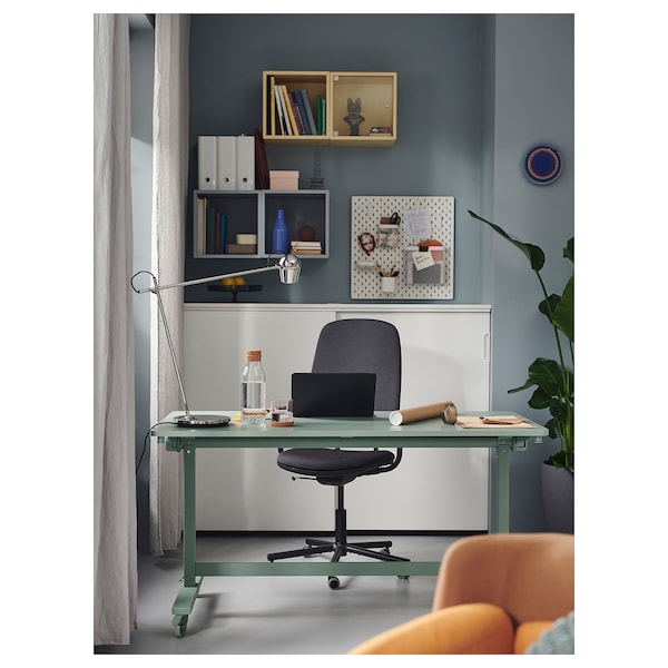 IKEA MODERMOLN work lamp with LED bulb, chrome plated, Ikea Ireland | 1903FGLCQ