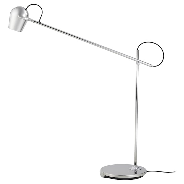 IKEA MODERMOLN work lamp with LED bulb, chrome plated, Ikea Ireland | 1903FGLCQ