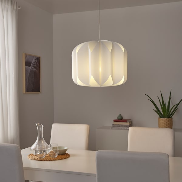 IKEA MOJNA / HEMMA pendant lamp, white, 19 in, Ikea Ireland | 2370NVAYS