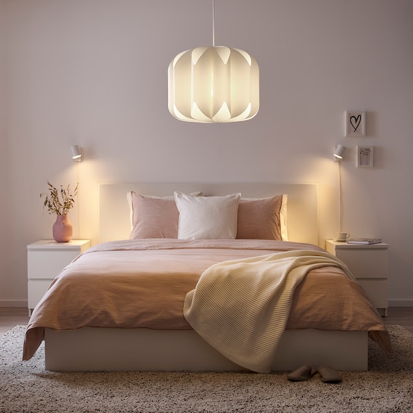 IKEA MOJNA / HEMMA pendant lamp, white, 19 in, Ikea Ireland | 2370NVAYS
